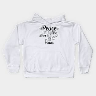 Family Quotes Kids Hoodie